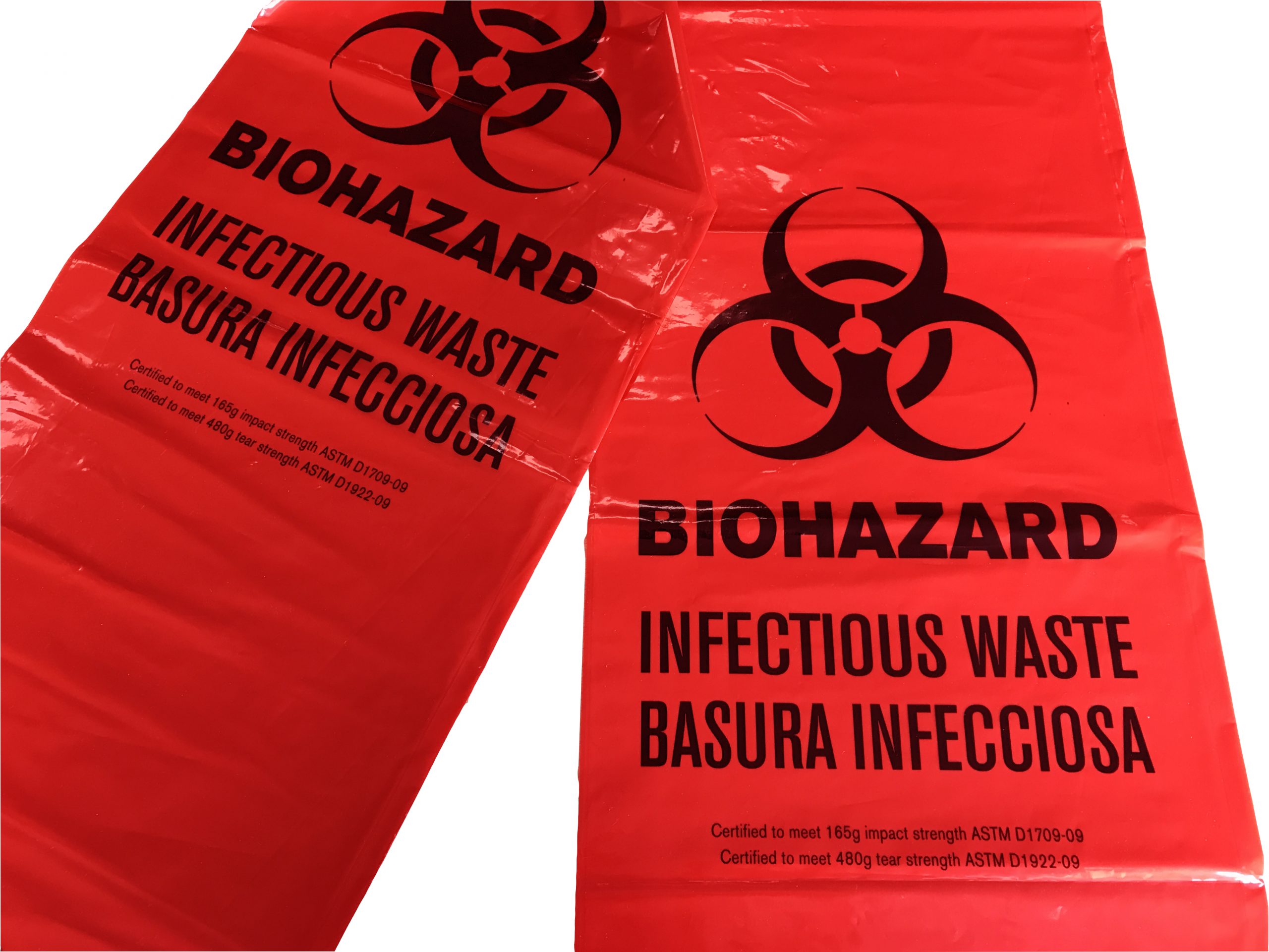 Biohazard Bags Red Gv Health