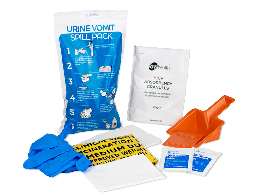 Urine And Vomit Spill Pack Gv Health 9449