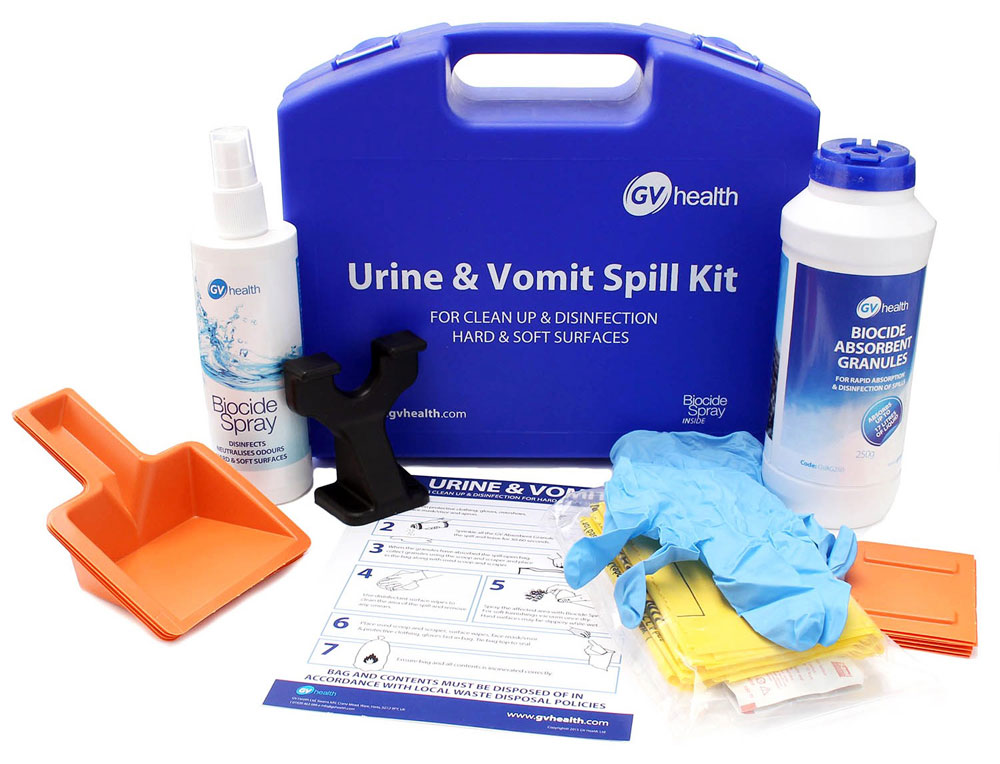 Urine And Vomit Spill Kit Gv Health 5931