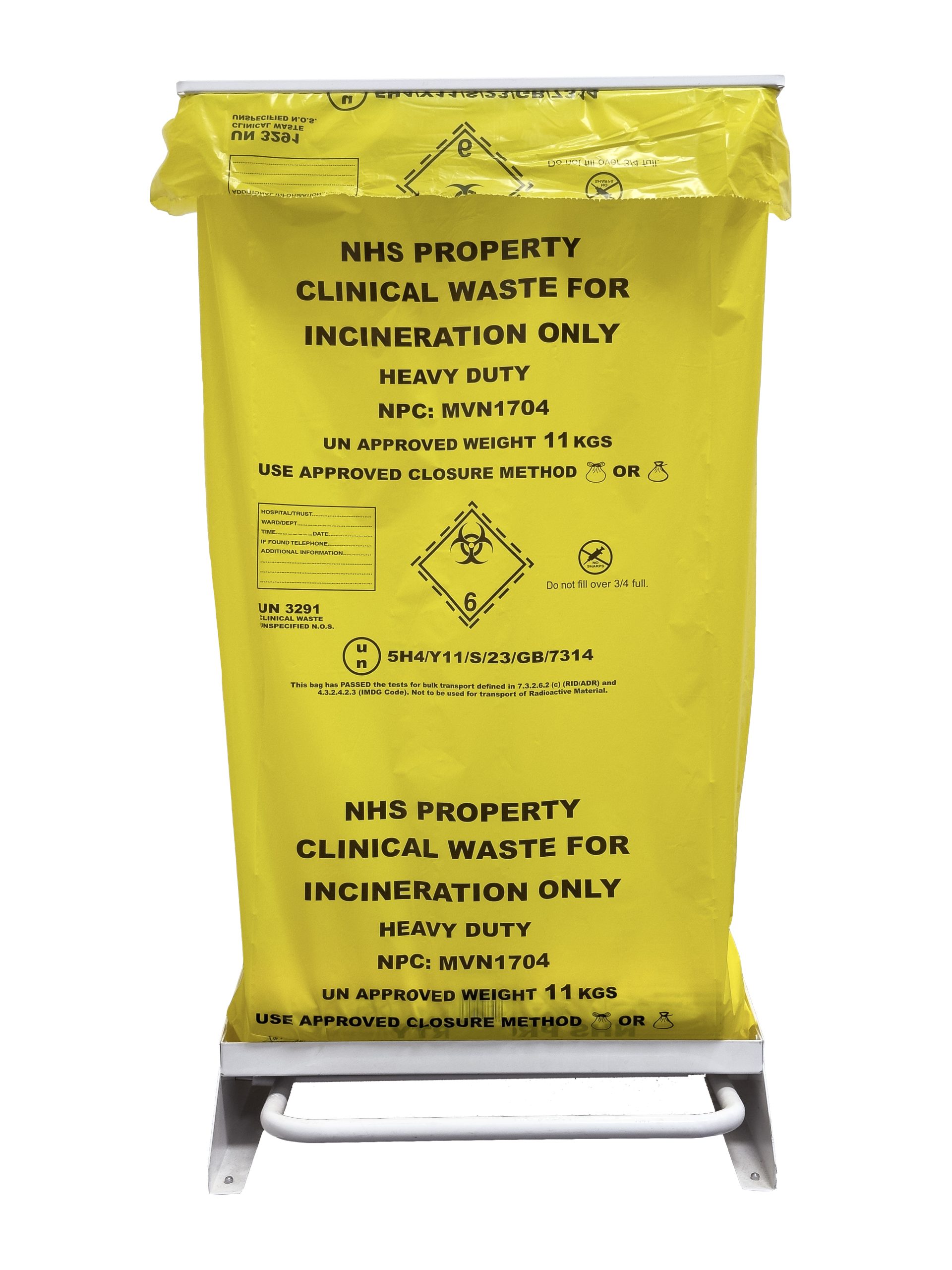 Top more than 74 yellow clinical waste bags super hot - esthdonghoadian